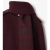 Detachable Scarf Wool Jacket