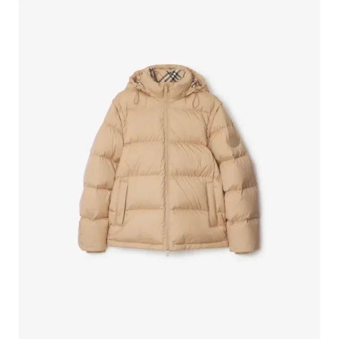Detachable Sleeve Puffer Jacket