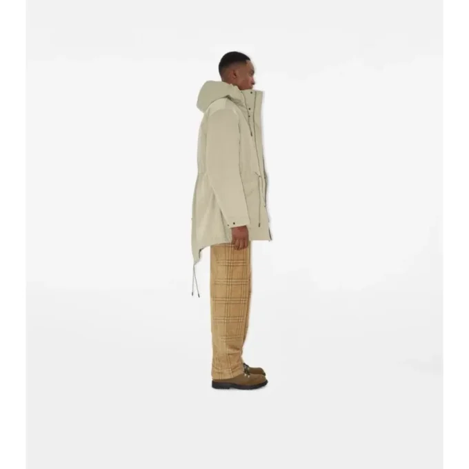Detachable Warmer Nylon Blend Parka