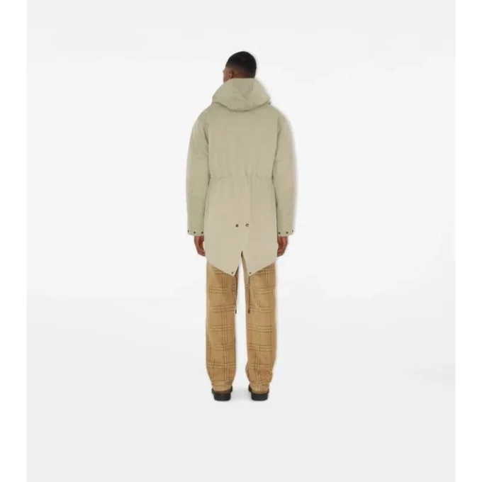 Detachable Warmer Nylon Blend Parka