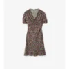 Ditsy Floral Silk Mini Dress