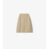 Ekd Aran Knit Wool Skirt