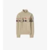 Ekd Aran Knit Wool Sweater