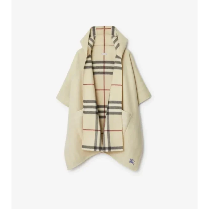 Ekd Cashmere Hooded Cape