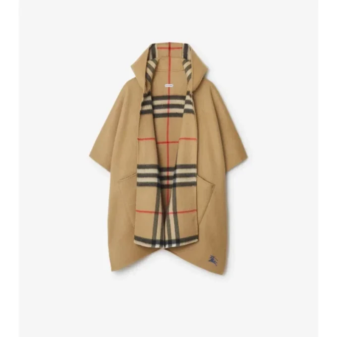 Ekd Cashmere Hooded Cape