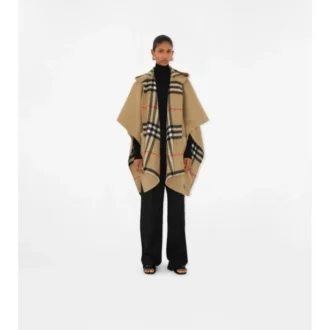 Ekd Cashmere Hooded Cape