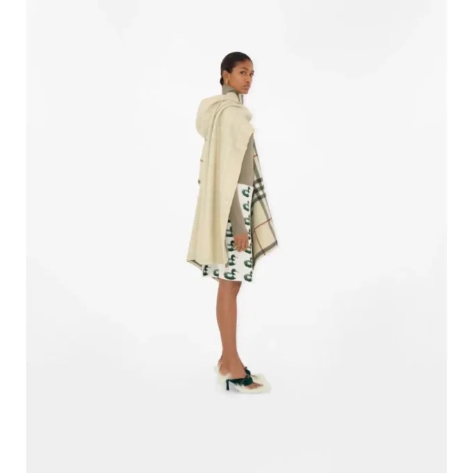 Ekd Cashmere Hooded Cape
