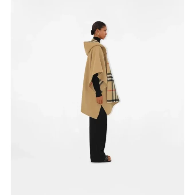 Ekd Cashmere Hooded Cape