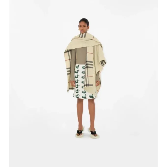 Ekd Cashmere Hooded Cape