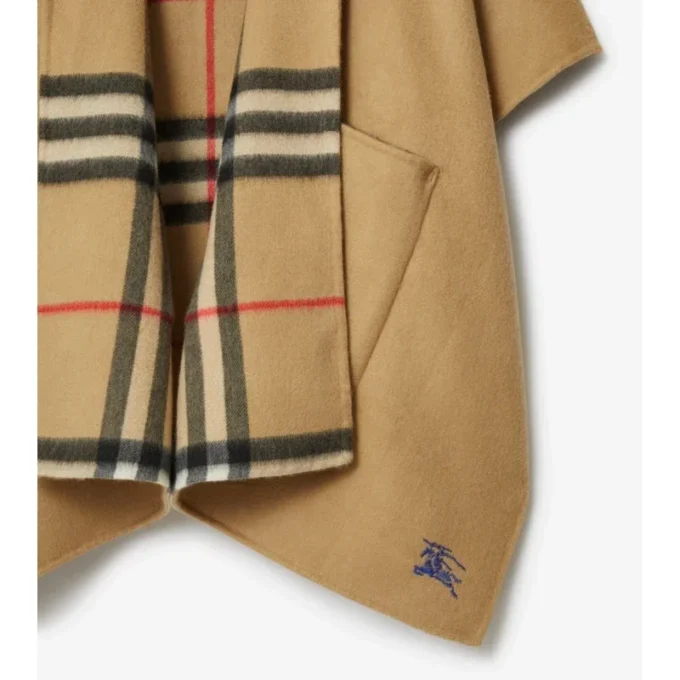 Ekd Cashmere Hooded Cape
