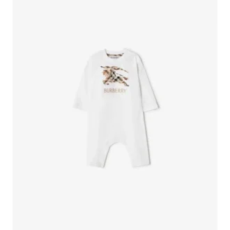 Ekd Check Cotton Jumpsuit