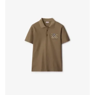 Ekd Check Cotton Polo Shirt