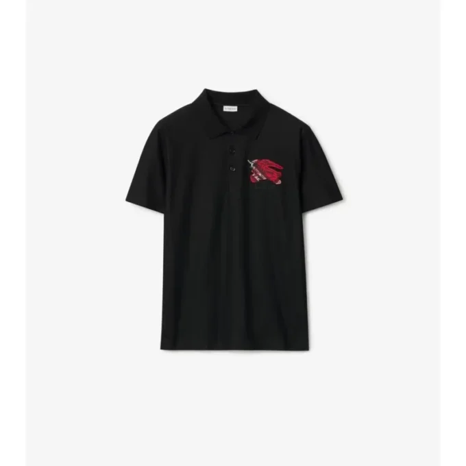Ekd Check Cotton Polo Shirt