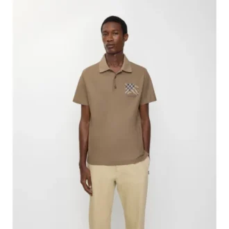 Ekd Check Cotton Polo Shirt