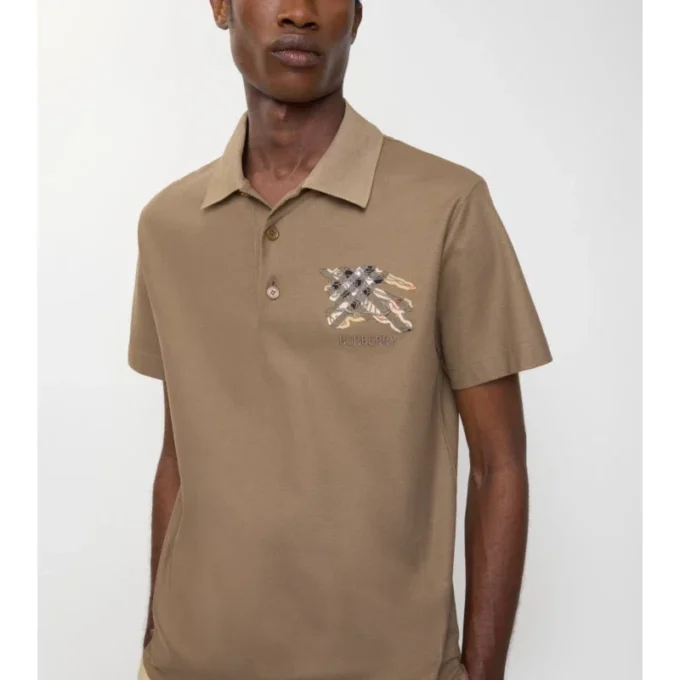 Ekd Check Cotton Polo Shirt
