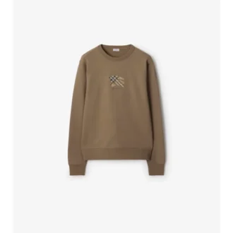 Ekd Check Cotton Sweatshirt