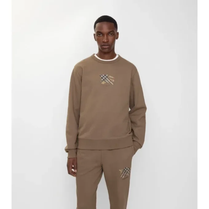 Ekd Check Cotton Sweatshirt