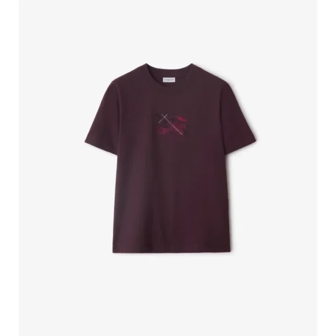 Ekd Check Cotton T-Shirt