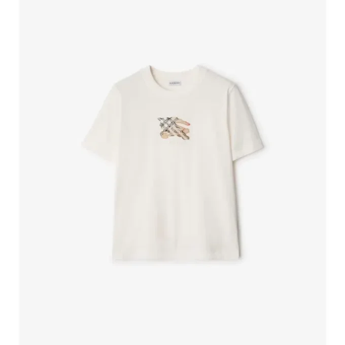 Ekd Check Cotton T-Shirt