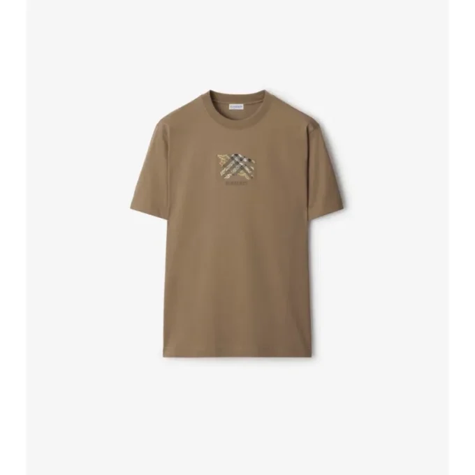 Ekd Check Cotton T-Shirt