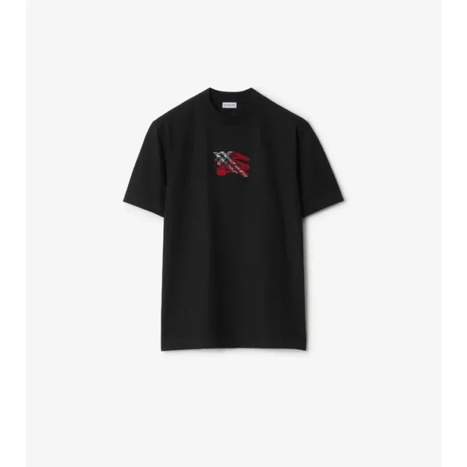 Ekd Check Cotton T-Shirt