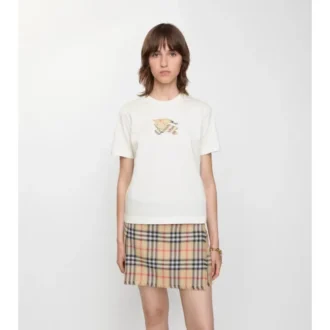 Ekd Check Cotton T-Shirt
