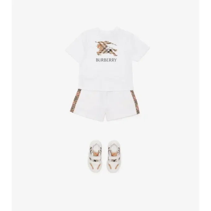Ekd Check Cotton T-Shirt