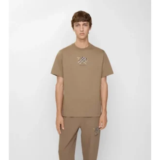 Ekd Check Cotton T-Shirt