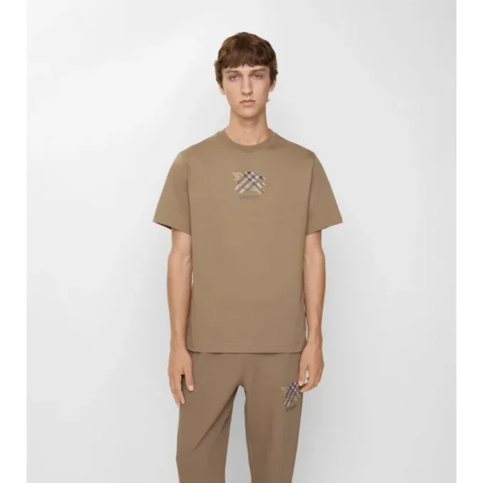 Ekd Check Cotton T-Shirt