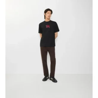Ekd Check Cotton T-Shirt