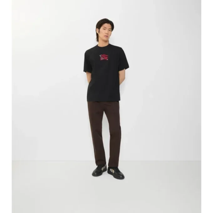 Ekd Check Cotton T-Shirt