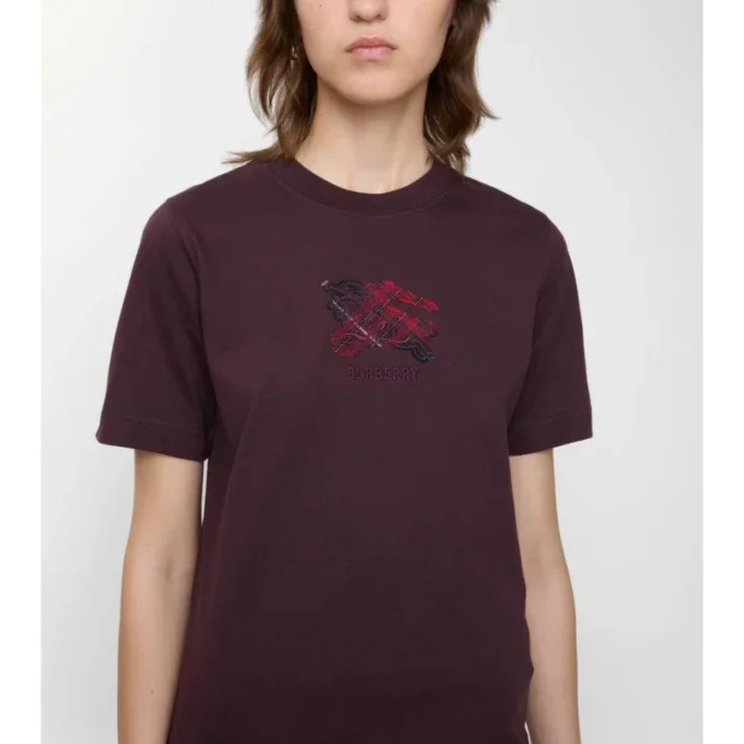 Ekd Check Cotton T-Shirt