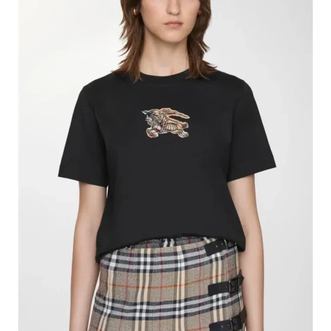 Ekd Check Cotton T-Shirt
