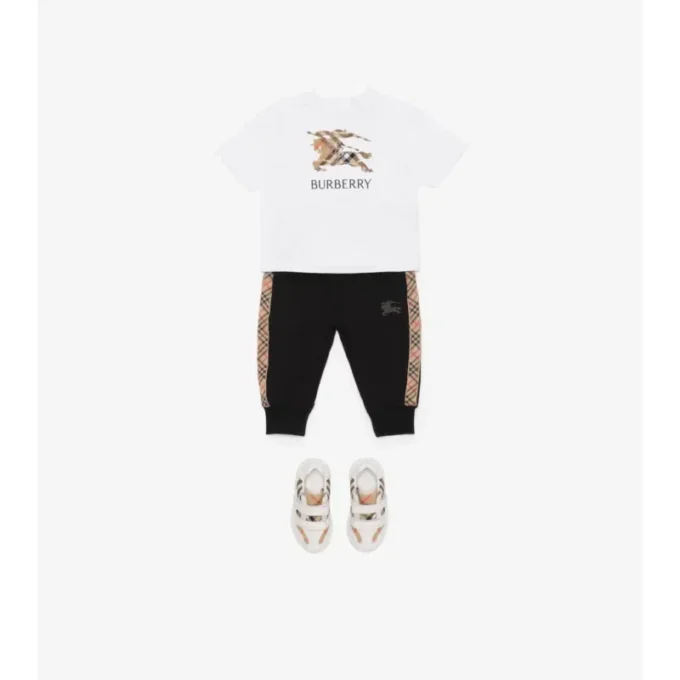 Ekd Check Cotton T-Shirt