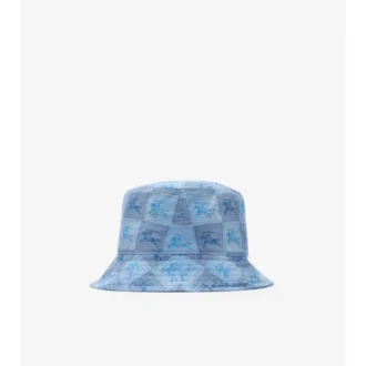 Ekd Checkerboard  Cotton Bucket Hat
