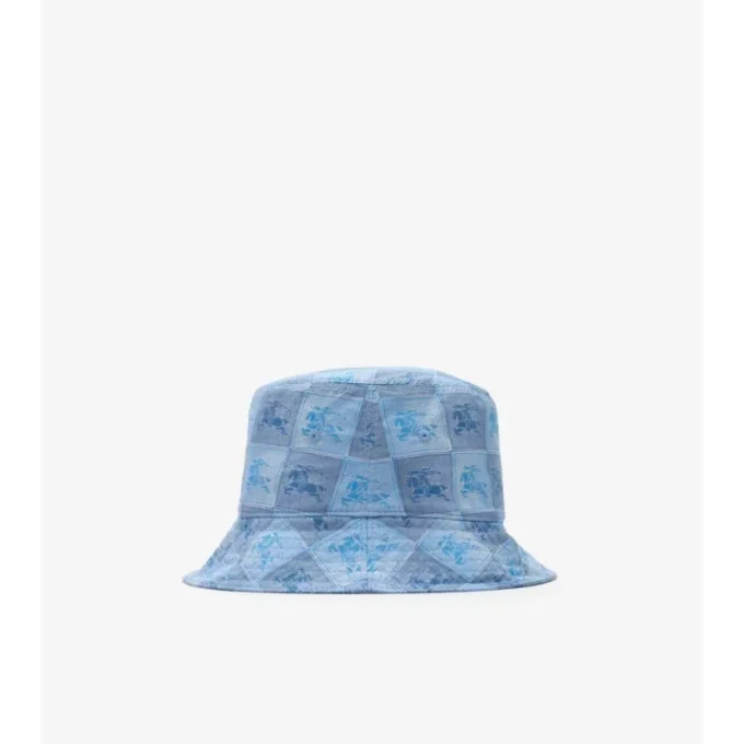Ekd Checkerboard  Cotton Bucket Hat