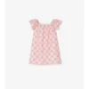 Ekd Checkerboard  Cotton Dress