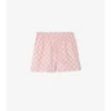 Ekd Checkerboard  Cotton Poplin Shorts