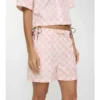 Ekd Checkerboard  Cotton Poplin Shorts
