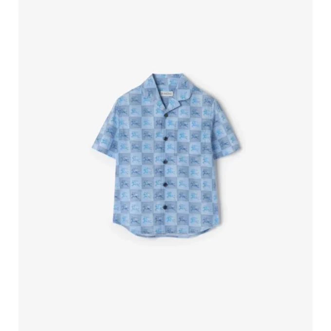 Ekd Checkerboard  Cotton Shirt