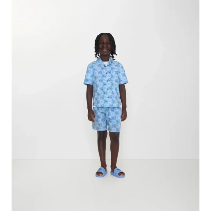 Ekd Checkerboard  Cotton Shirt