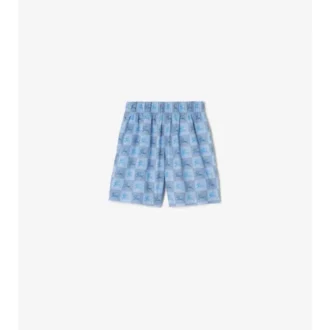 Ekd Checkerboard  Cotton Shorts