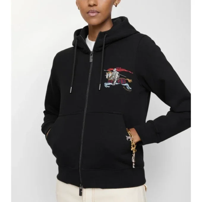 Ekd Cotton Zip Hoodie
