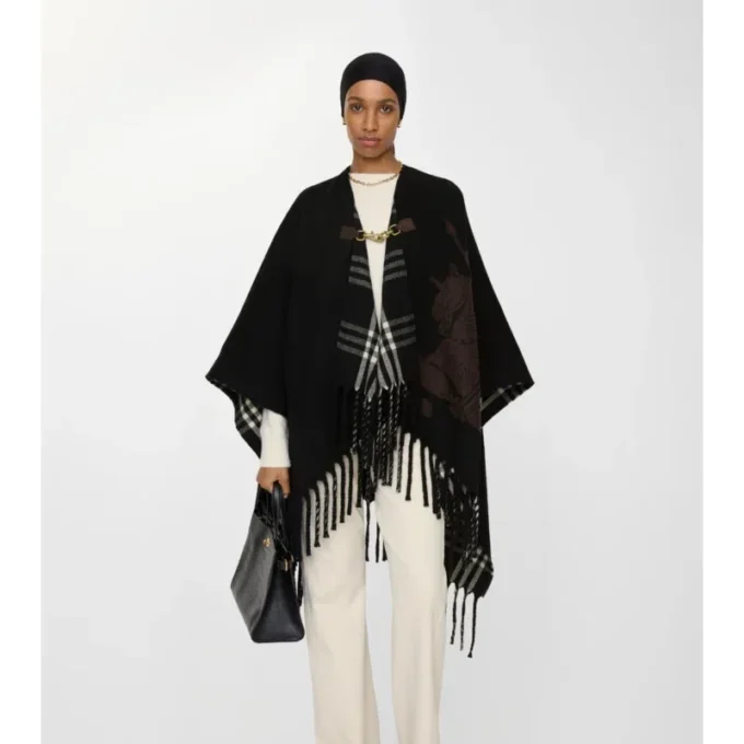 Ekd Fil Coupa Wool Cape