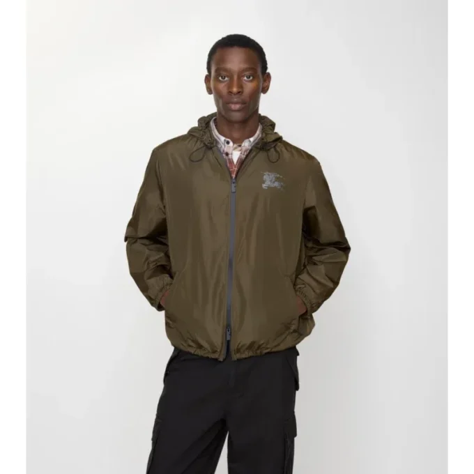 Ekd Nylon Hooded Jacket