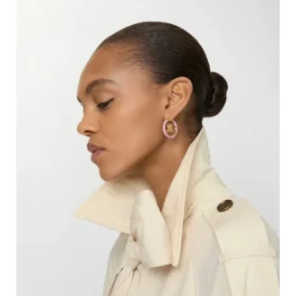 Ekd Pava Hoop Earrings