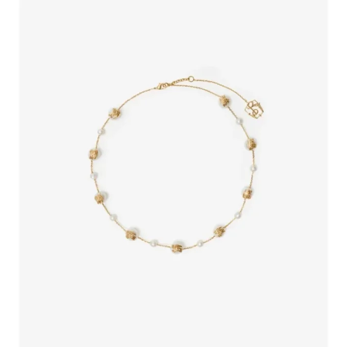 Ekd Sphere Pearl Necklace 