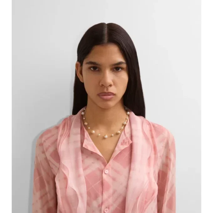 Ekd Sphere Pearl Necklace 