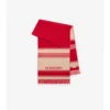 Ekd Striped Wool Scarf