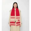 Ekd Striped Wool Scarf